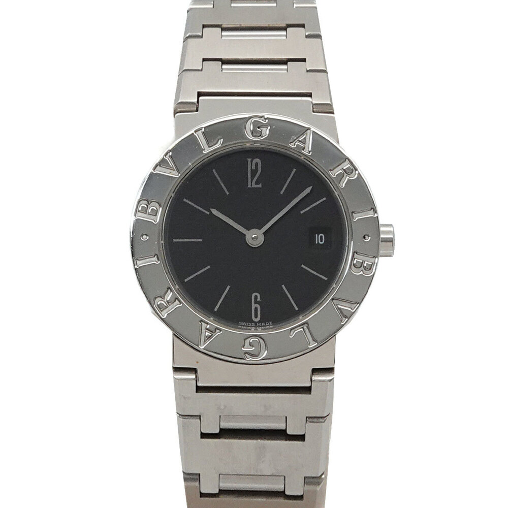 BVLGARI BB26SS Women's Watch Black Quartz